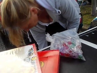 Amber A fingering her pussy