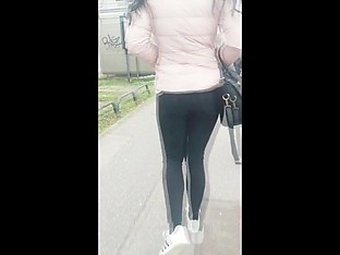 Busty hairy mature babe upskirt no panties show