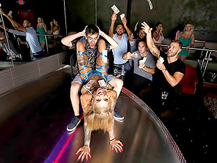 Naughty honey with bubble tits adores sexy pussy fucking