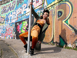 Astonishing erotic act on web camera